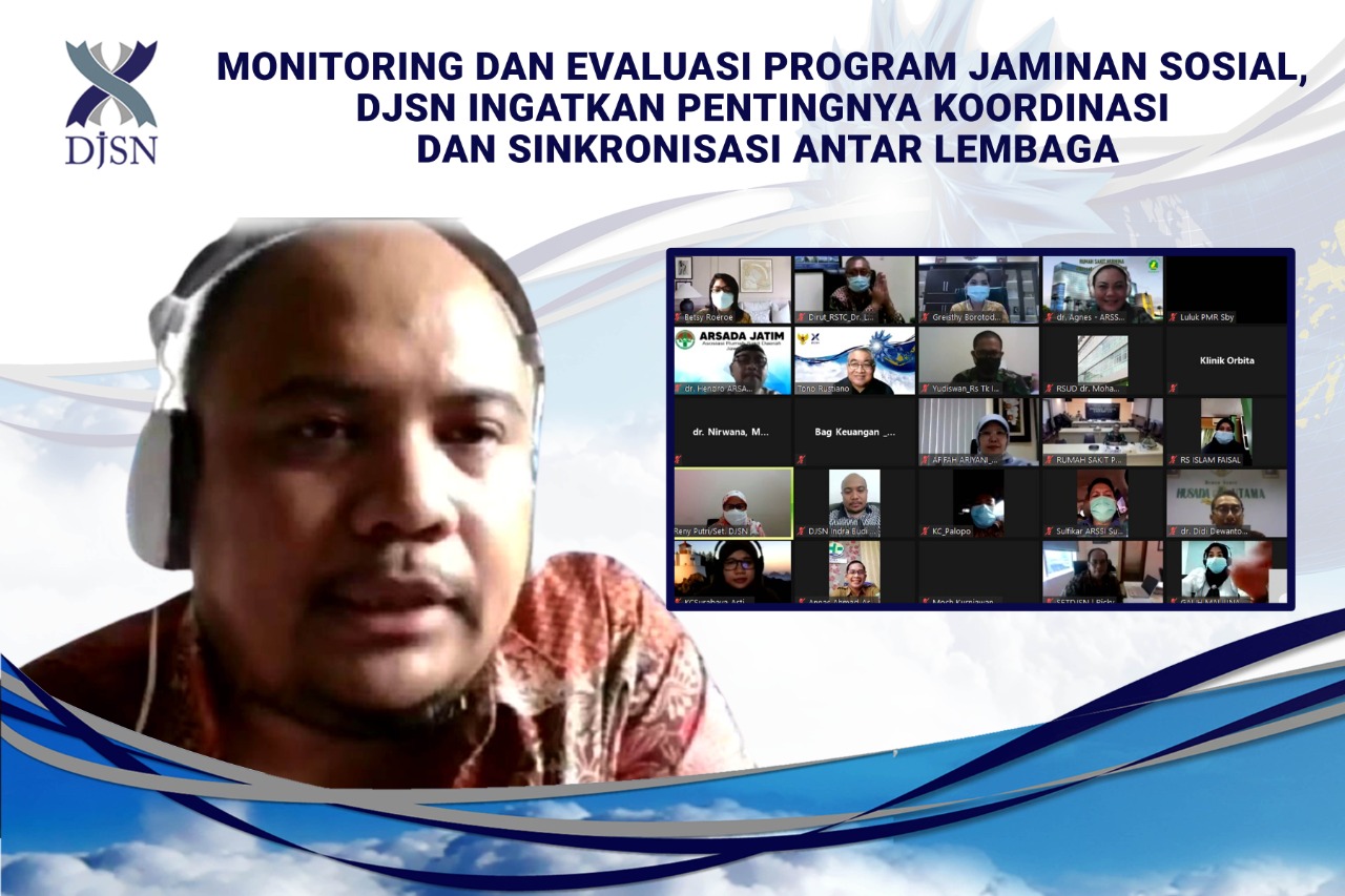 Monitoring dan Evaluasi Program Jaminan Sosial, DJSN Ingatkan Pentingnya Koordinasi dan Sinkronisasi Antar Lembaga